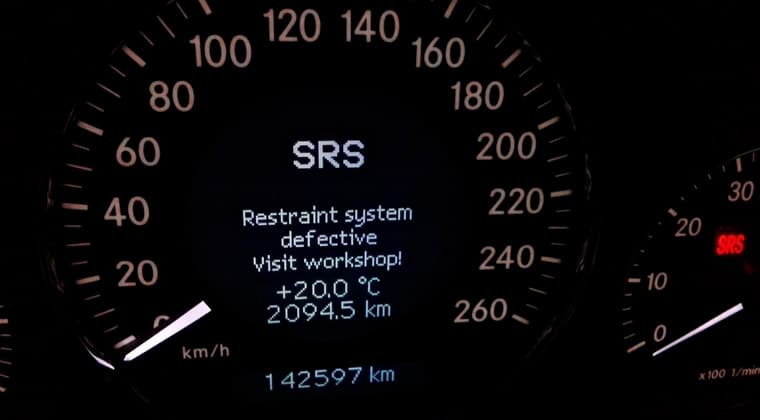 Srs Fehler Mercedes